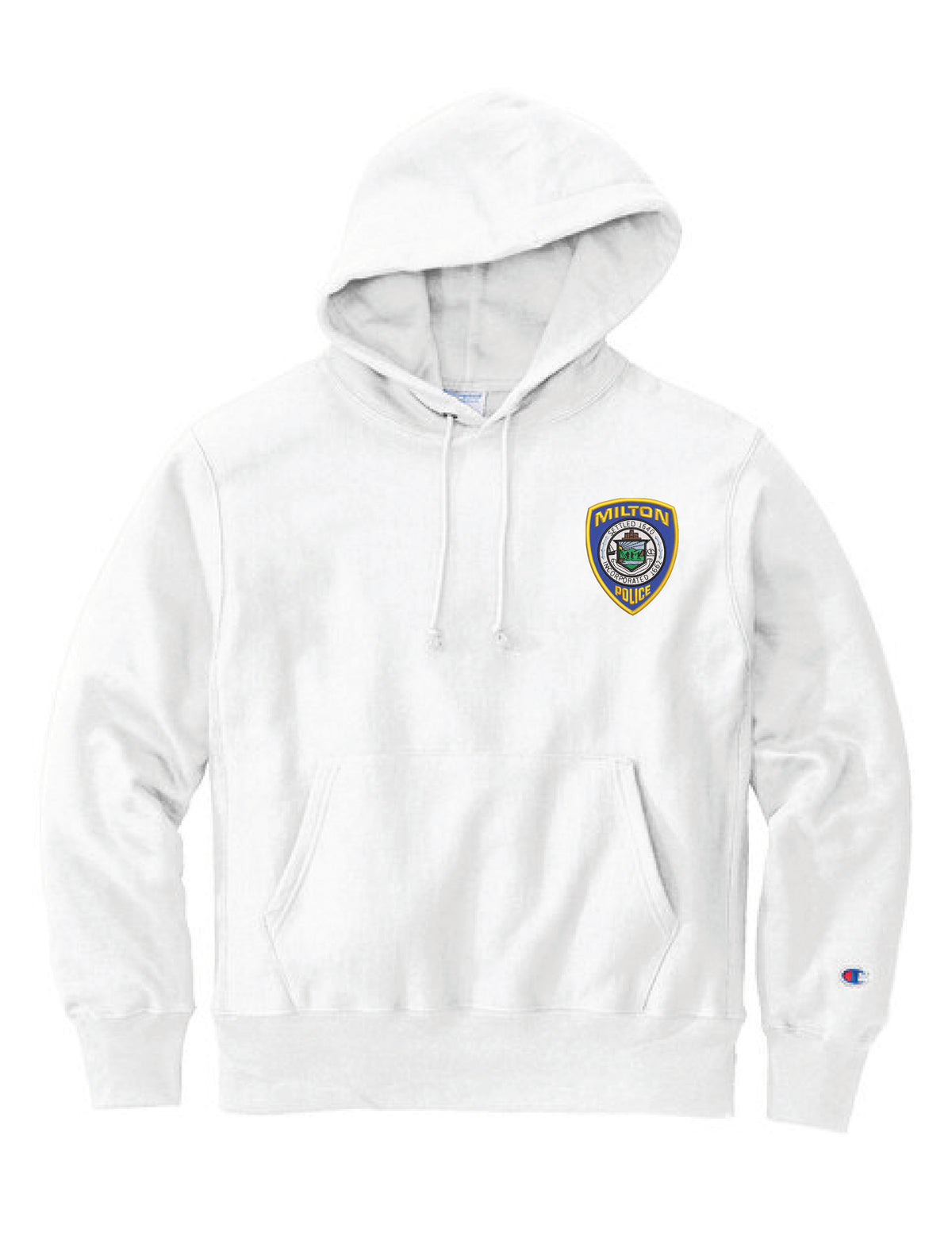 Milton Police: Champion® Reverse Weave® Hooded Sweatshirt
