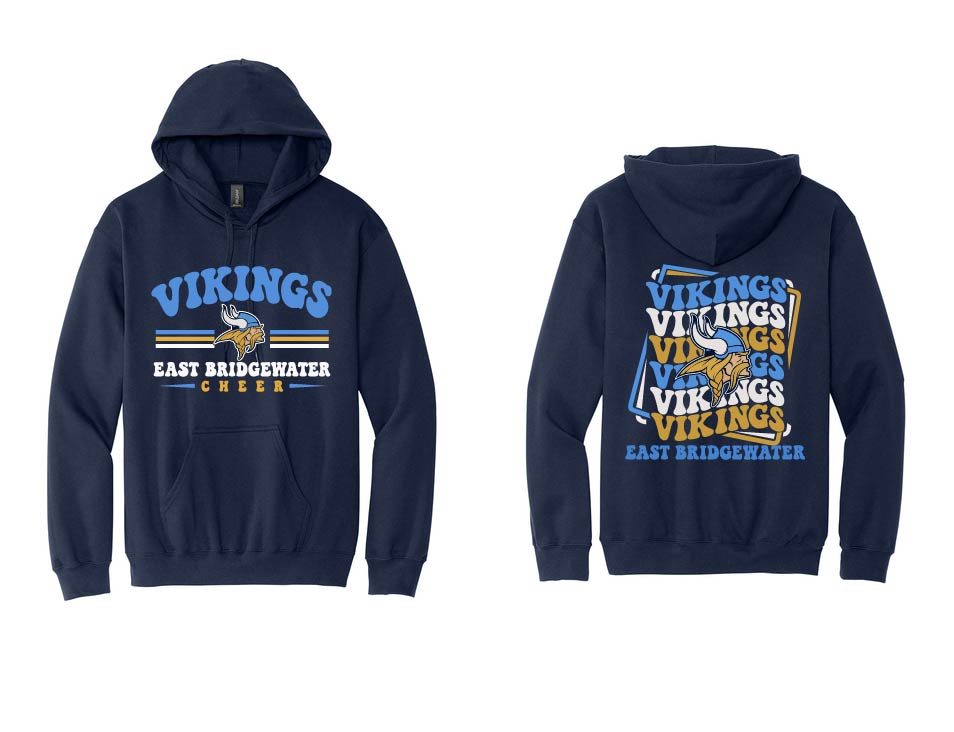 EBCCYF&C: East Bridgewater Cheer Retro Hoodie