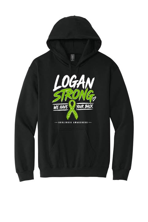 Logan Strong: Long Strong Hooded Sweatshirt