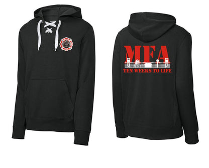 MFA: Sport-Tek Lace Up Pullover Hooded Sweatshirt