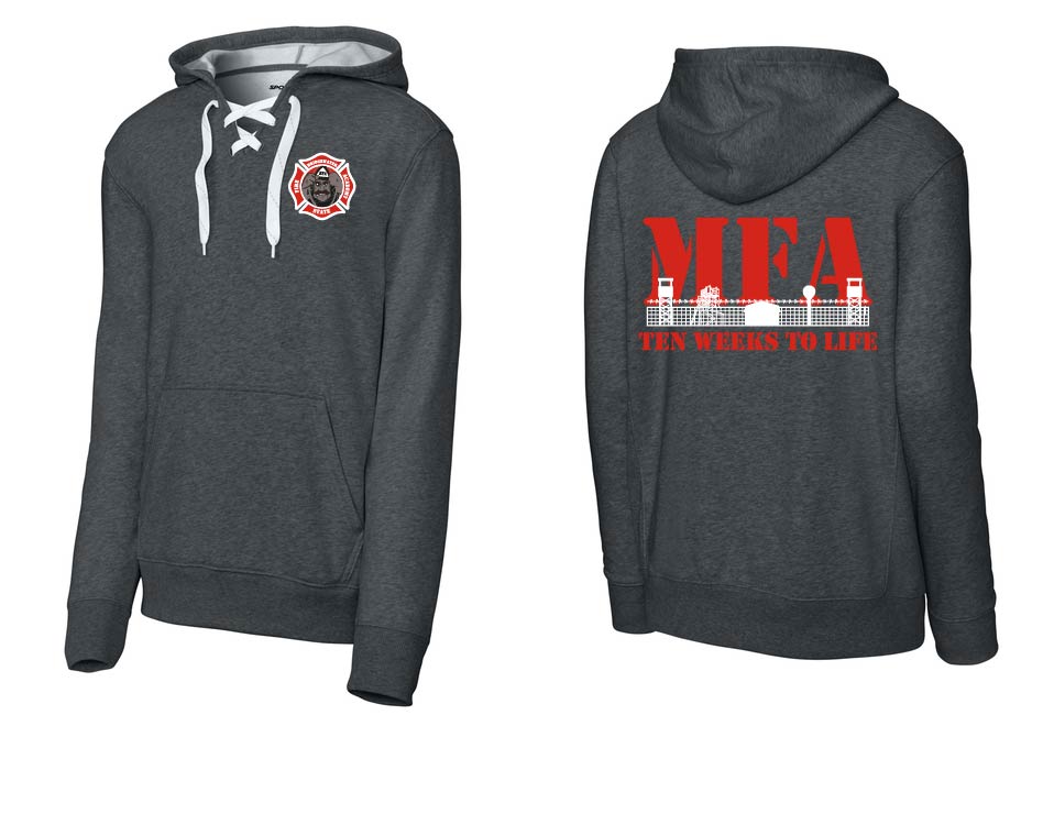 MFA: Sport-Tek Lace Up Pullover Hooded Sweatshirt