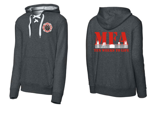 MFA: Sport-Tek Lace Up Pullover Hooded Sweatshirt
