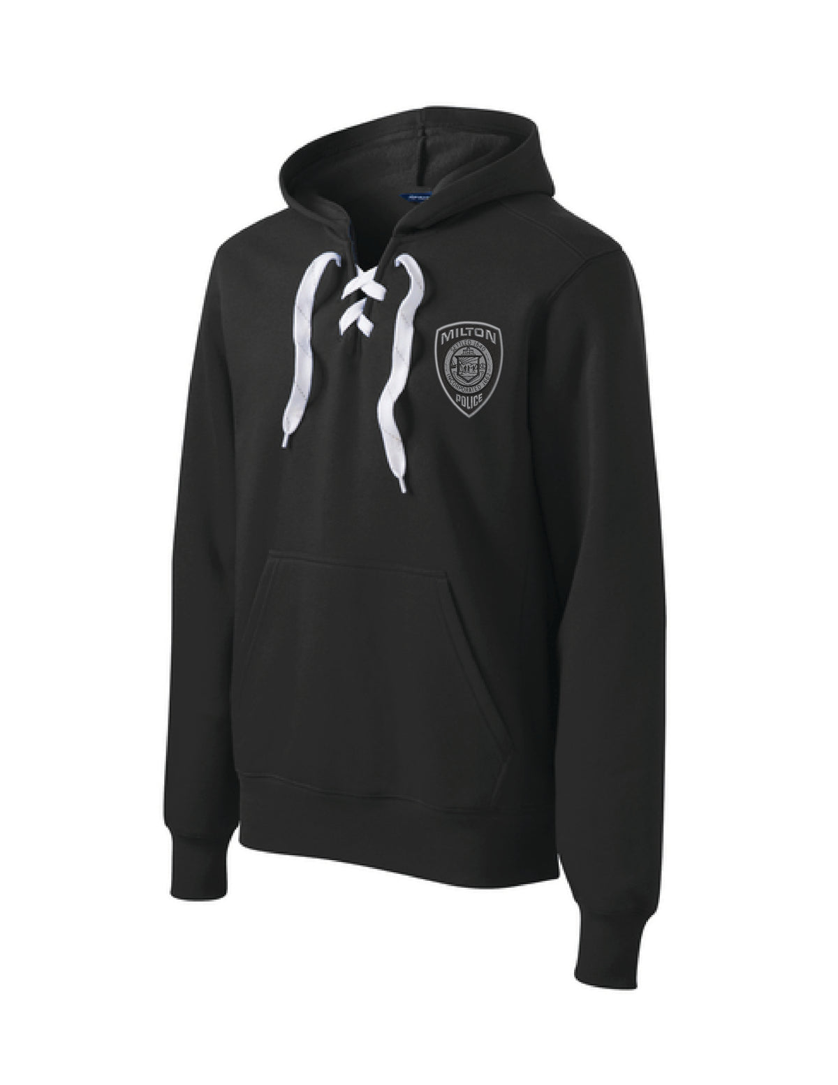 Milton Police: Sport-Tek® Lace Up Pullover Hooded Sweatshirt