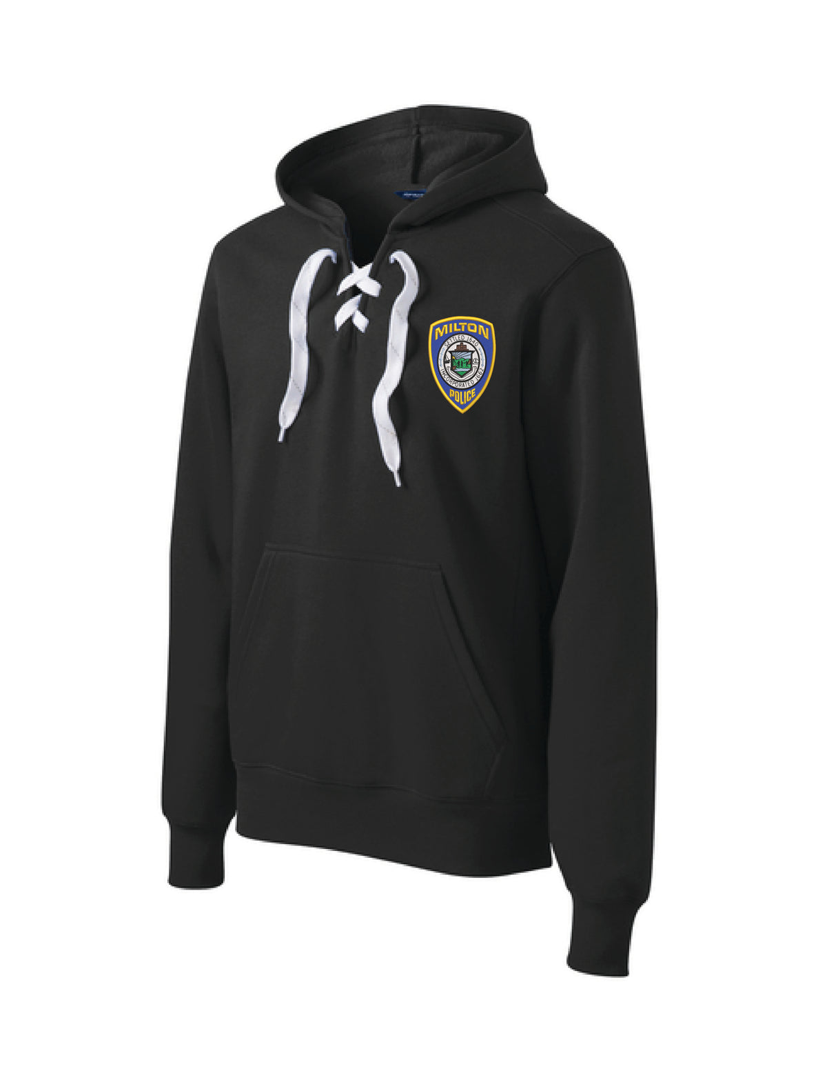 Milton Police: Sport-Tek® Lace Up Pullover Hooded Sweatshirt