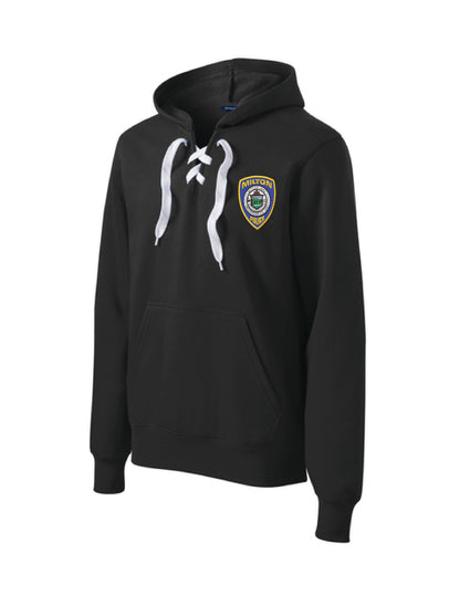 Milton Police: Sport-Tek® Lace Up Pullover Hooded Sweatshirt