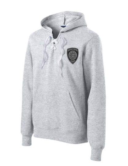 Milton Police: Sport-Tek® Lace Up Pullover Hooded Sweatshirt