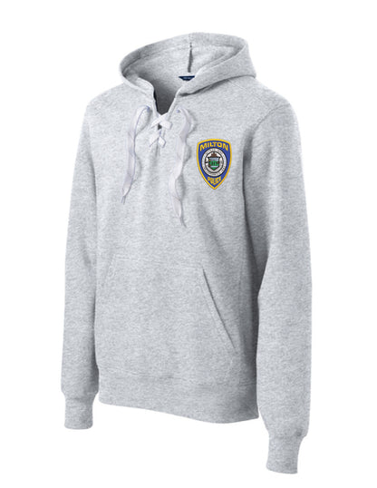 Milton Police: Sport-Tek® Lace Up Pullover Hooded Sweatshirt