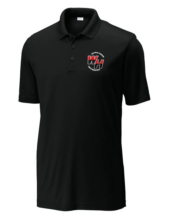 Whitman Hanson Basketball: COACHES - Men's Performance Polo Shirt
