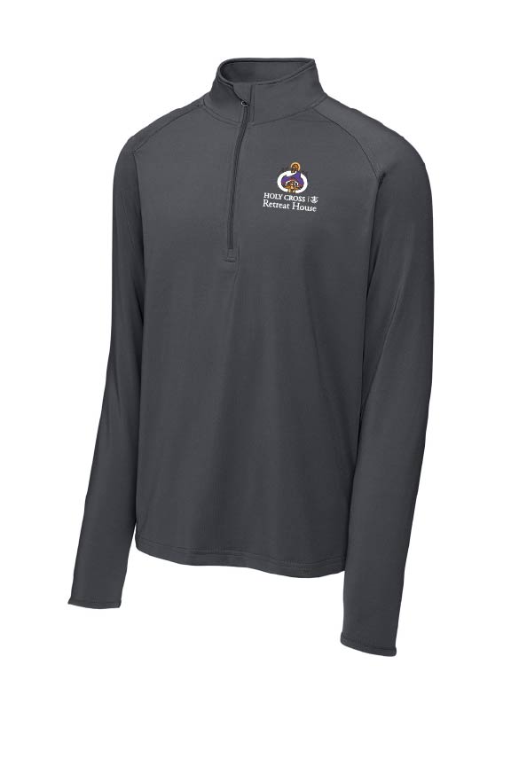 Holy Cross Retreat House: Men's Embroidered 1/4 Zip Pullover