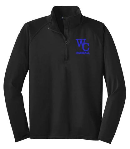 Wheaton College Baseball: Men's Sport-Tek Performance Quarter-Zip