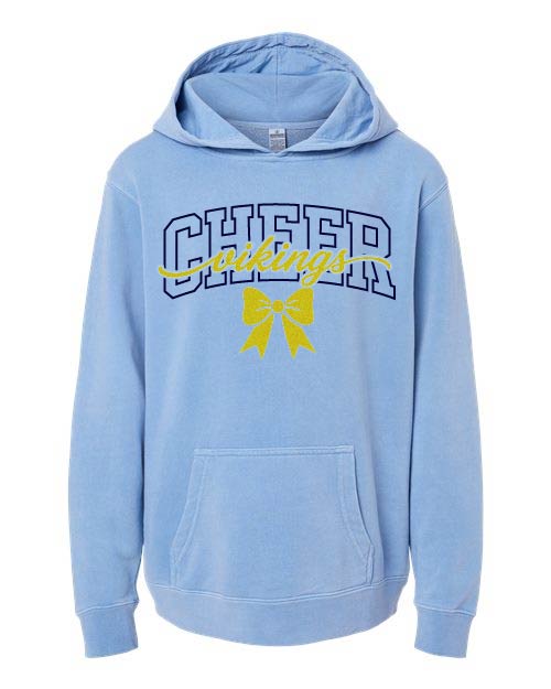 EBCCYF&C: Cheer Pigment Dyed Hooded Sweatshirt