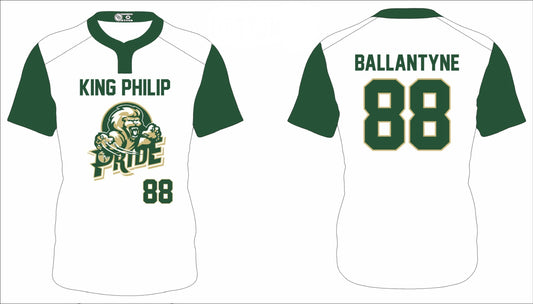 King Philip Pride: White and Green Jersey