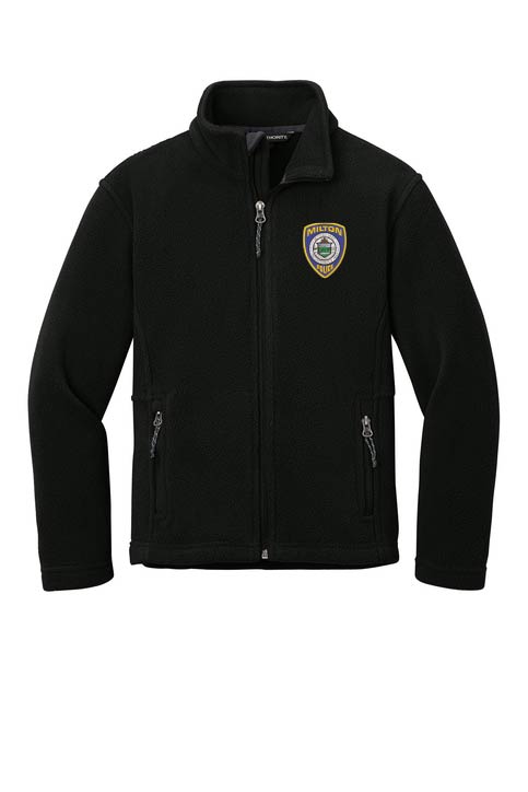Milton Police: Youth Port and Company Full Zip Fleece
