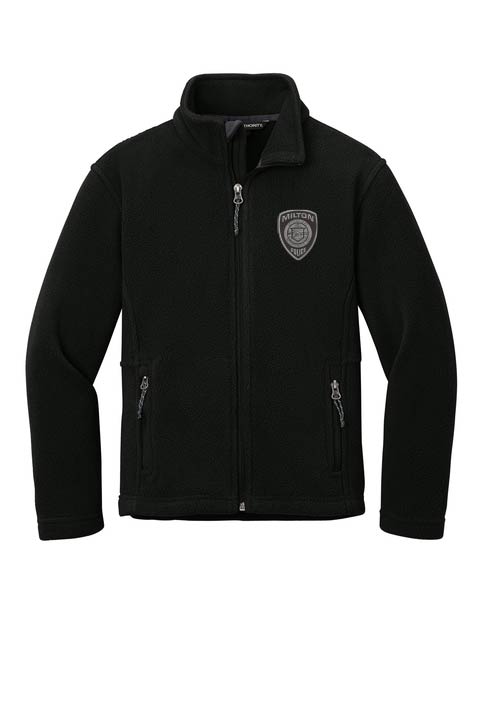 Milton Police: Youth Port and Company Full Zip Fleece