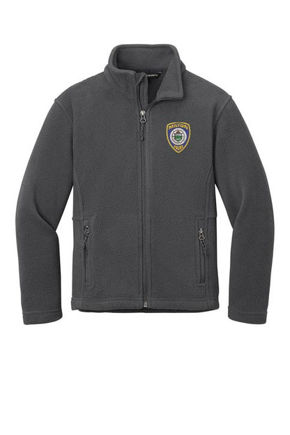 Milton Police: Youth Port and Company Full Zip Fleece