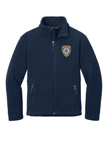 Milton Police: Youth Port and Company Full Zip Fleece