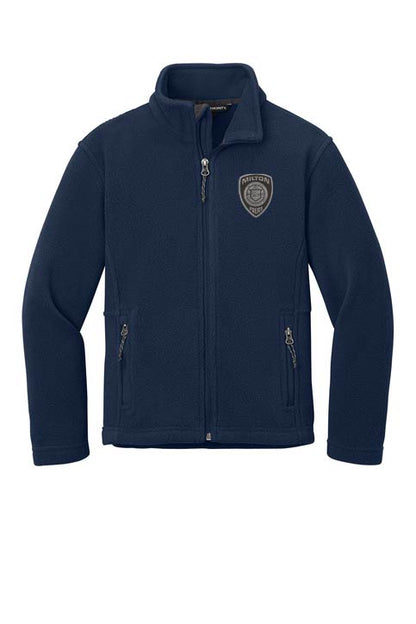 Milton Police: Youth Port and Company Full Zip Fleece